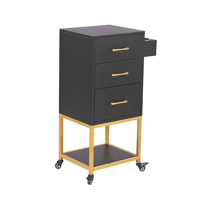 HZ2032 Sort & gull salongoppbevaringsvogn