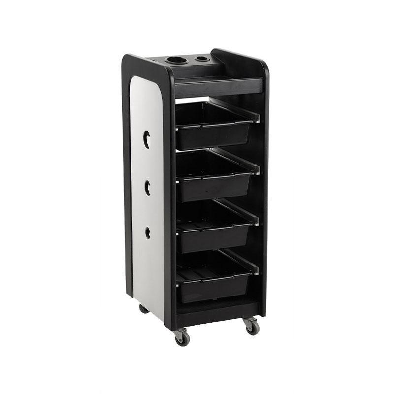 HZ2012 Rullende skjønnhetsvogn ansiktsvogn med glasstopp