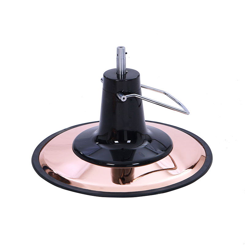 HZ22PB Vintage barberstol hydraulisk pumpe med rosegull base