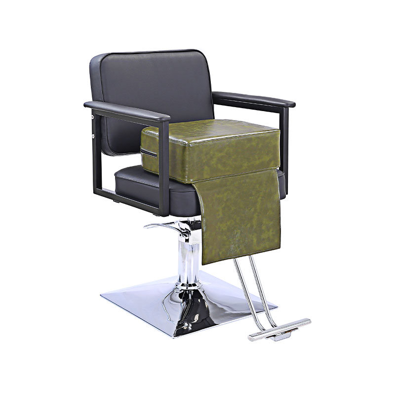 HZ8101BR / HZ8101GR / HZ8101 Barneskinnpute oversize beltestol til frisørsalong