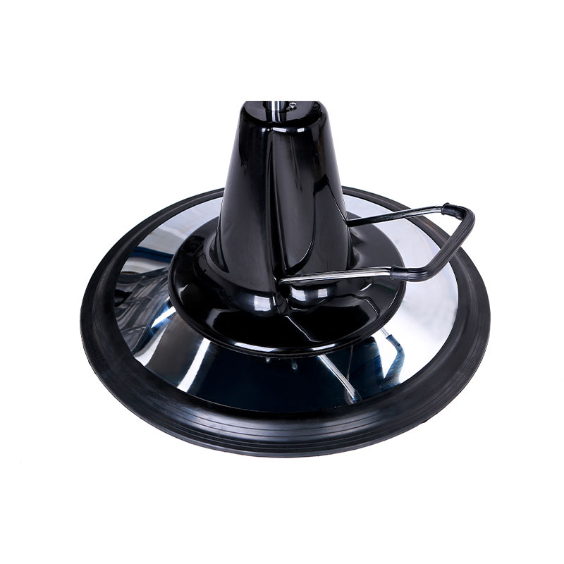 HZ22DY Vintage barberstol hydraulisk pumpe med sølv base