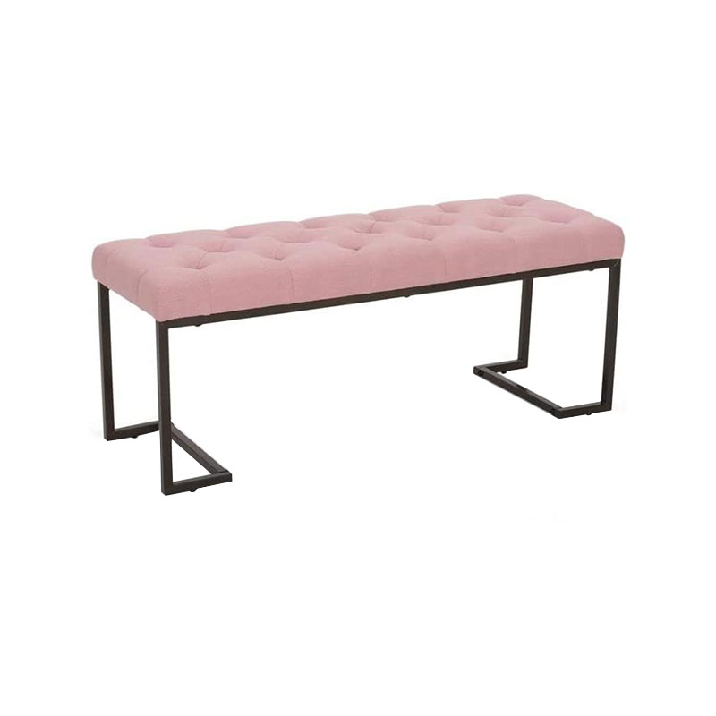 HZ7033 Rosa sofa lang stol skjønnhetssalong ventebenk