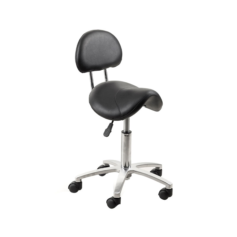 HZ6001 / HZ6001BK / HZ6001W Ergonomisk salstol med svingbare hjul