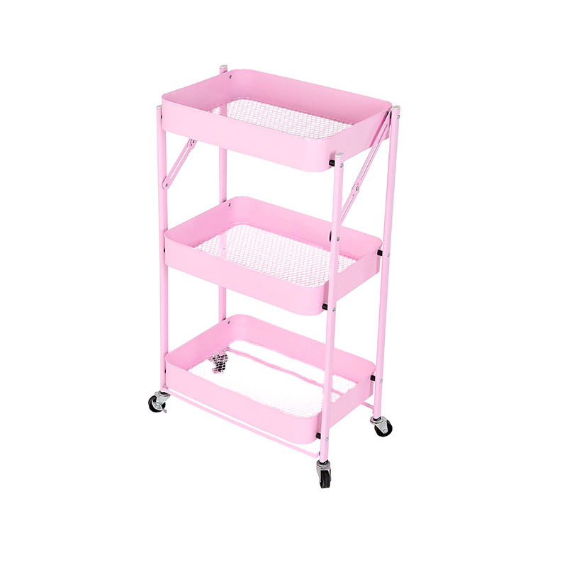 HZ2060B / HZ2060P / HZ2060W Mobil sammenleggbar multifunksjonell salonghylle