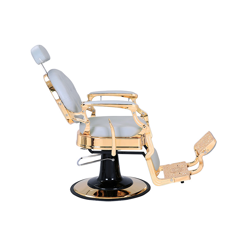 HZ8799B-K / HZ8799B-R / HZ8799G-R / HZ8799H-Z Frisørstol i sort med gullramme