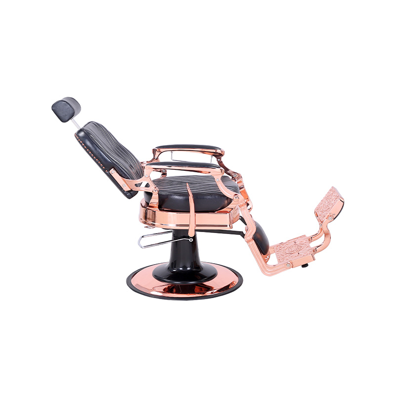 HZ87127 Vintage stil kraftig hydraulisk tilbakelent firkantet twill ryggstøtte frisørstol