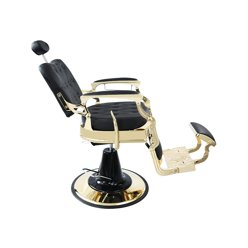 HZ8799F Vintage stil kraftig hydraulisk tilbakelent firkantet ryggfrisørstol