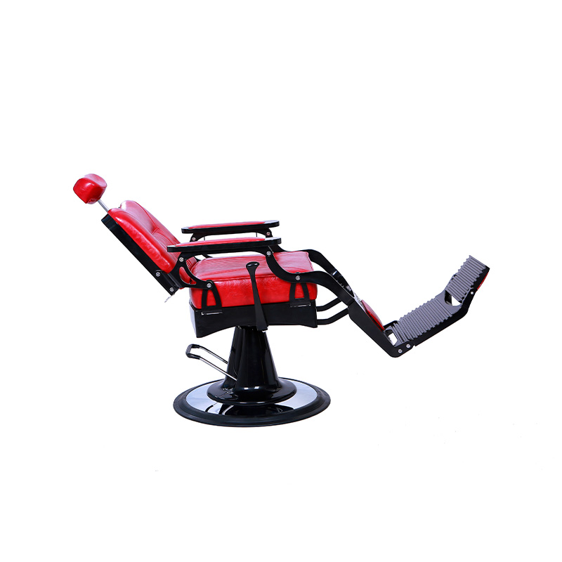 HZ8754RD Røde salongstoler i vintage stil