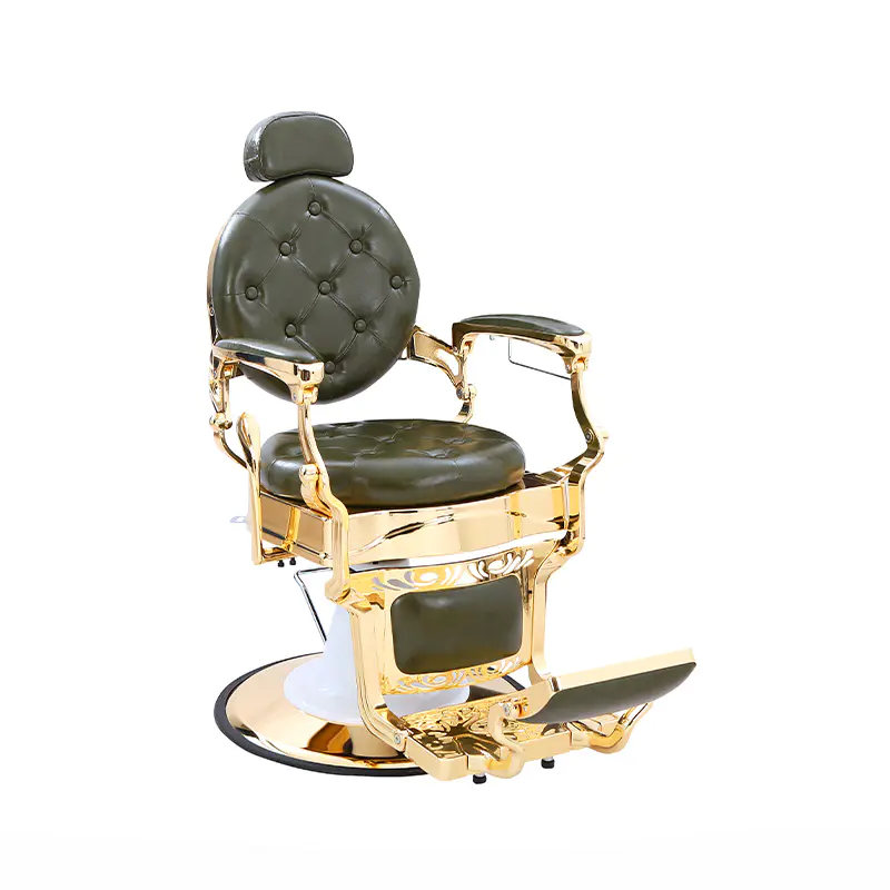 HZ8799ABK / HZ8799AGR / HZ8799WG / HZ8799RG Frisørstol for menn med oljehodet frisørstol