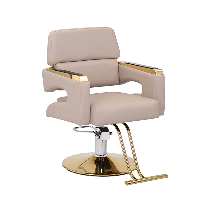 HZ88202/HZ88202BK Sort/grå hydraulisk styling hårstol