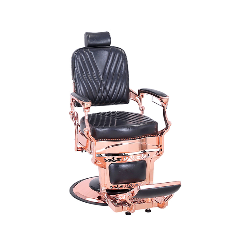 HZ87127 Vintage stil kraftig hydraulisk tilbakelent firkantet twill ryggstøtte frisørstol