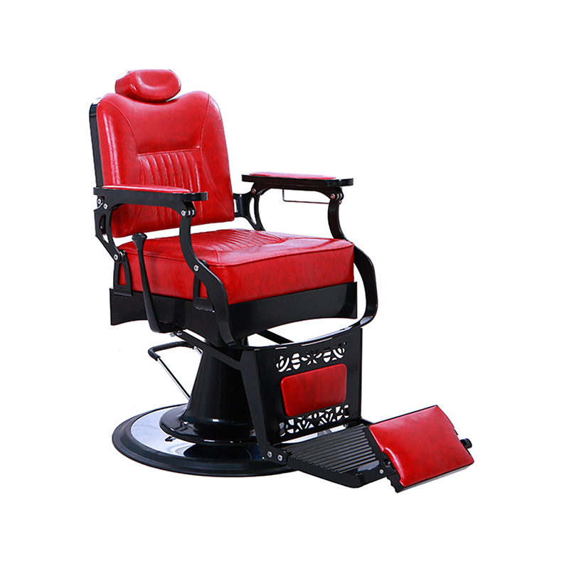 HZ8754RD Røde salongstoler i vintage stil