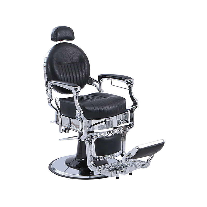 HZ8799C Sort klassisk vertikalt mønster fortykket firkantet pute retro hvilestol