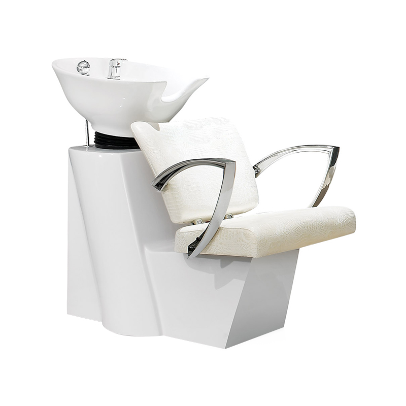 HZ9009 Hvitt hår vask vask backwash enhet sjampo stasjon